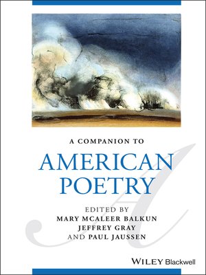 cover image of A Companion to American Poetry